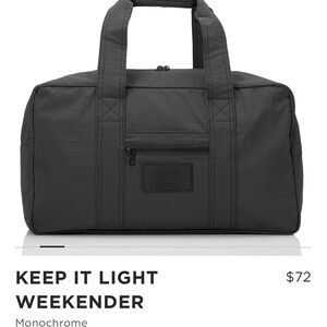 ALOHA Monochrome Duffel Bag NWT